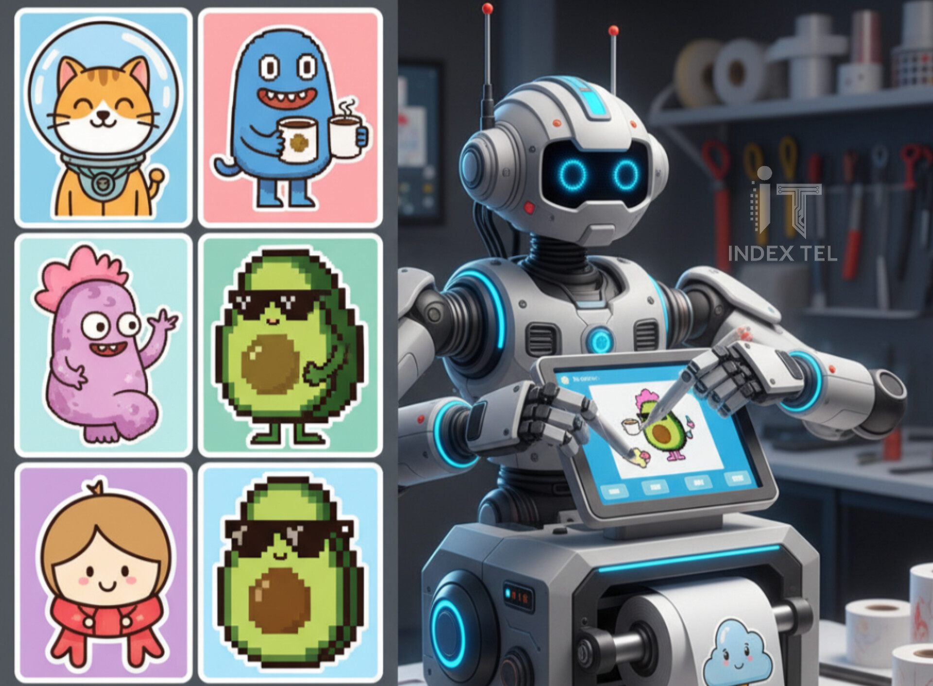 ربات استیکر‌ساز تلگرام