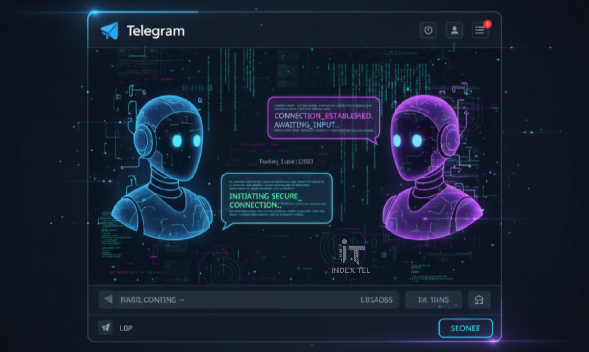 ربات چت ناشناس