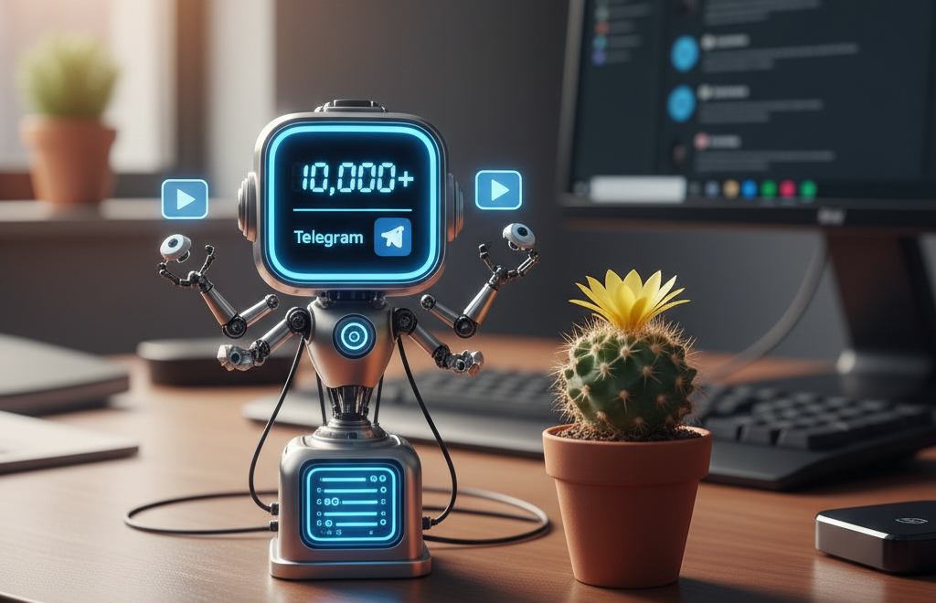 ربات بازدید گیر مشابه کاکتوس